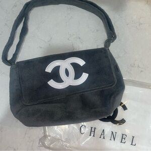 Chanel dark gray Crossbody Bag